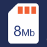 Memoria de 8Mb